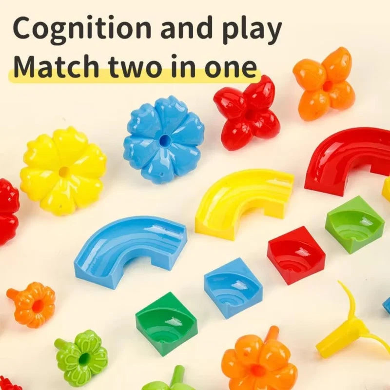 Fun Slideway Building Blocks – Creative Construction Set for Kids