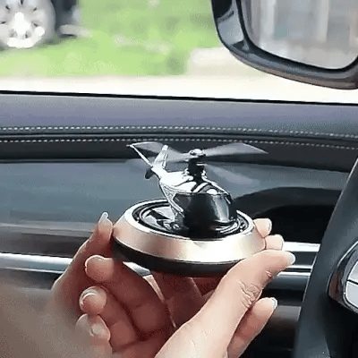 Solar Powered Rotating Car Air Freshen