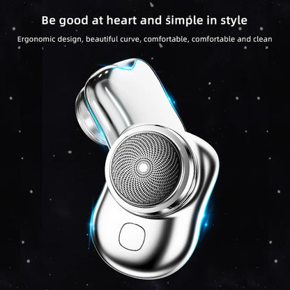 Mini Pocket Men’s Shaver – Portable Electric Razor for Travel & Daily Grooming