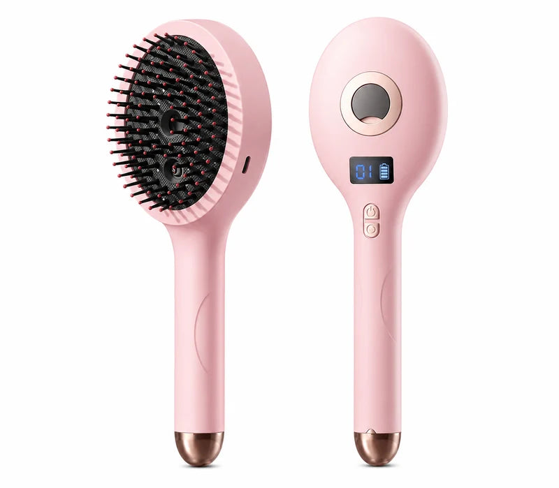 Electric Massage Spray | 2-in-1 Scalp Massager & Hair Mist Comb