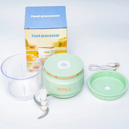 Mini Electric Food Chopper – Cordless Vegetable, Garlic & Meat Chopper