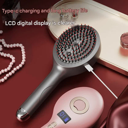 Electric Massage Spray | 2-in-1 Scalp Massager & Hair Mist Comb
