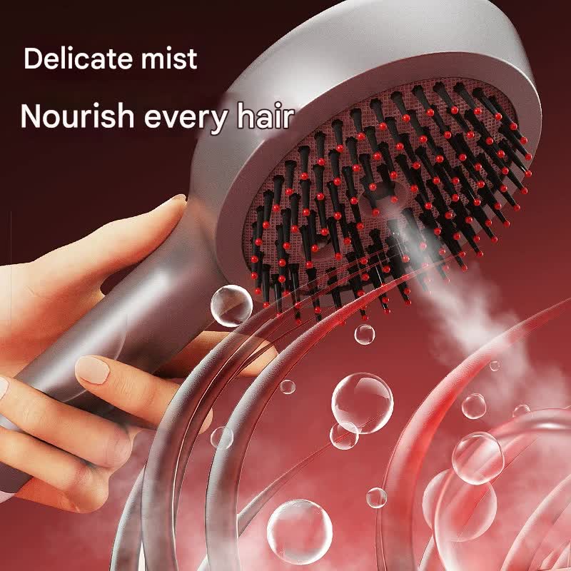 Electric Massage Spray | 2-in-1 Scalp Massager & Hair Mist Comb