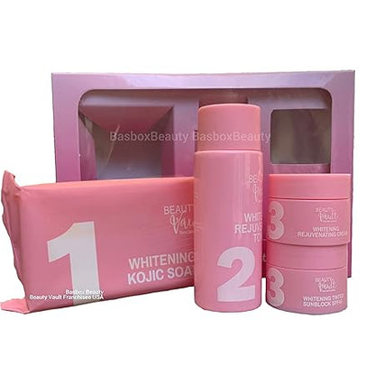 **Beauty Vault Whitening & Maintenance Set – Complete Beauty Care Kit for Brightening & Daily Maintenance**
