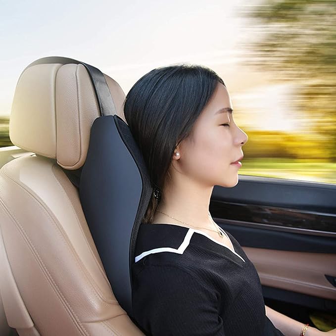 🚗 Universal Car Seat Headrest Pillow – Memory Foam Neck Support Cushion