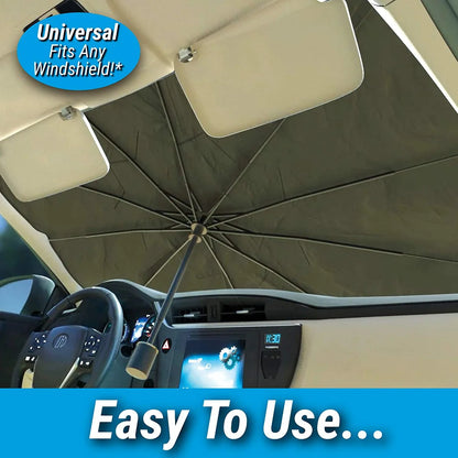 Car Windshield Sun Shade – Foldable UV Protection & Heat Insulation Cover