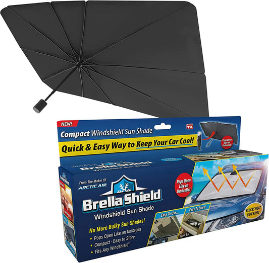 Car Windshield Sun Shade – Foldable UV Protection & Heat Insulation Cover