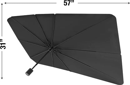 Car Windshield Sun Shade – Foldable UV Protection & Heat Insulation Cover