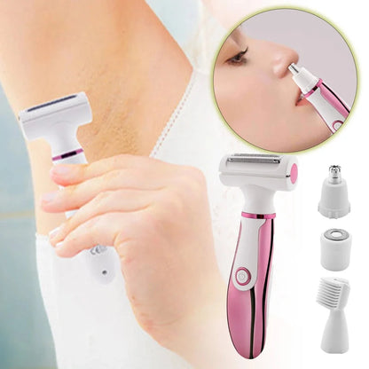 Compact Epilator Set for Women – Portable Electric Hair Removal Kit for Smooth Skin
