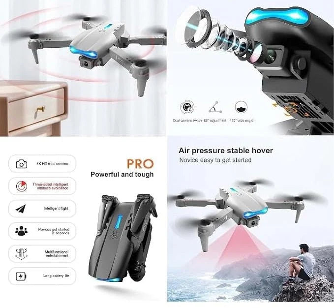 E99 Drone Camera - Foldable Mini Drone with HD Camera 🎮