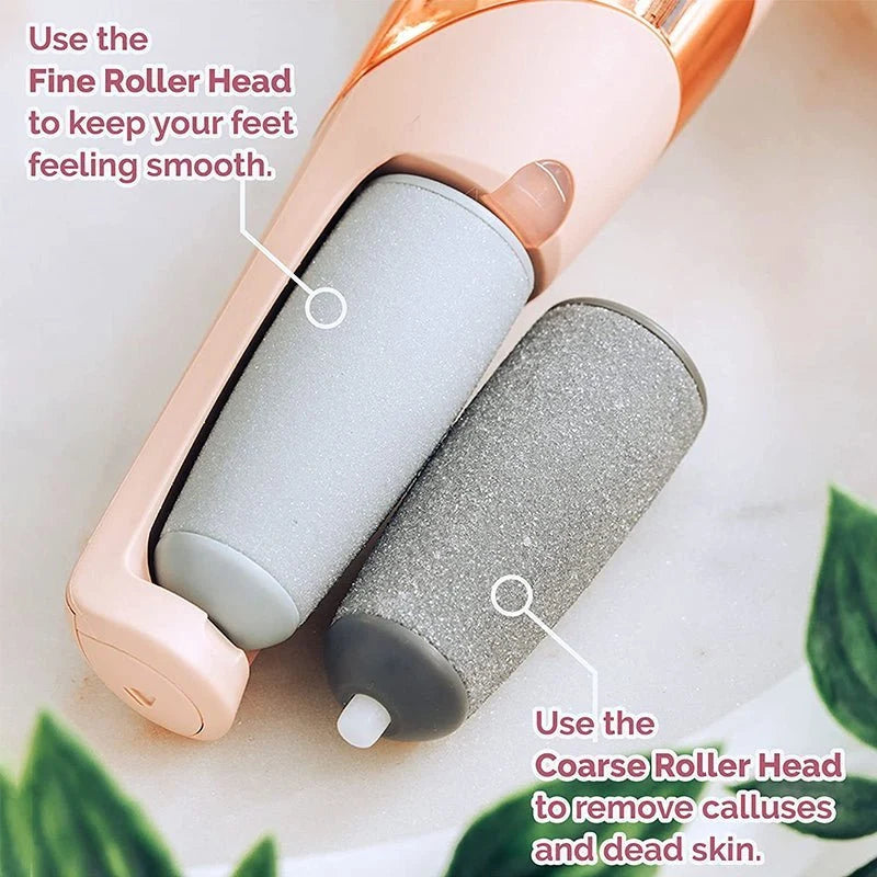 ⚡ Electric Foot File Callus Remover – Rechargeable Pedicure & Heel Care Tool