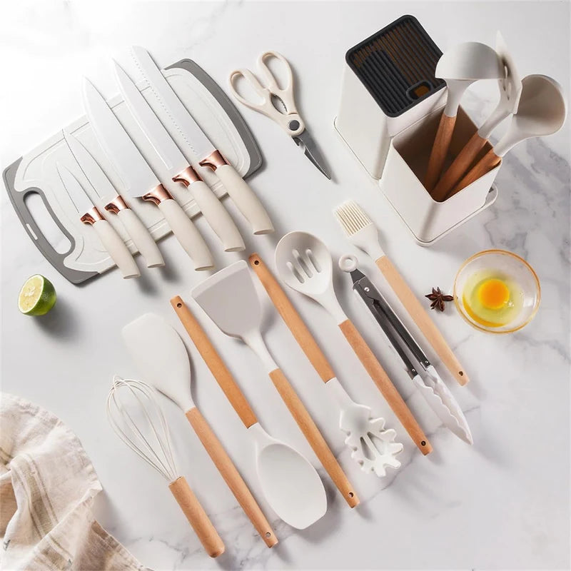 **Premium Kitchen Knife Set – Sharp & Durable Multi-Purpose Cutting Tools**