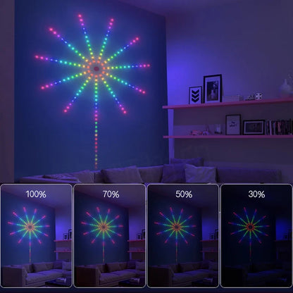 Firework LED Strip Lights - Smart LED Lights for Home Decor 🎆