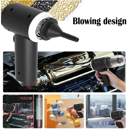 Smart Mini Vacuum & Blower - Cleans Your Car In 2 Minutes 🚗