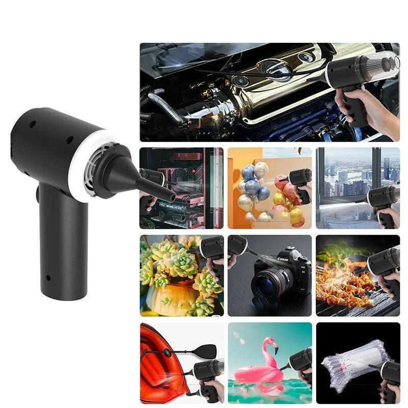 Smart Mini Vacuum & Blower - Cleans Your Car In 2 Minutes 🚗
