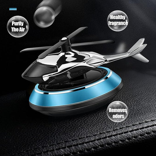 Solar Powered Rotating Car Air Freshen